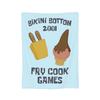Handsome S-Squidwarded Pattern Blankets Flannel Decoration Multi-function Soft Throw Blankets for Bedding Travel Bedding Throws