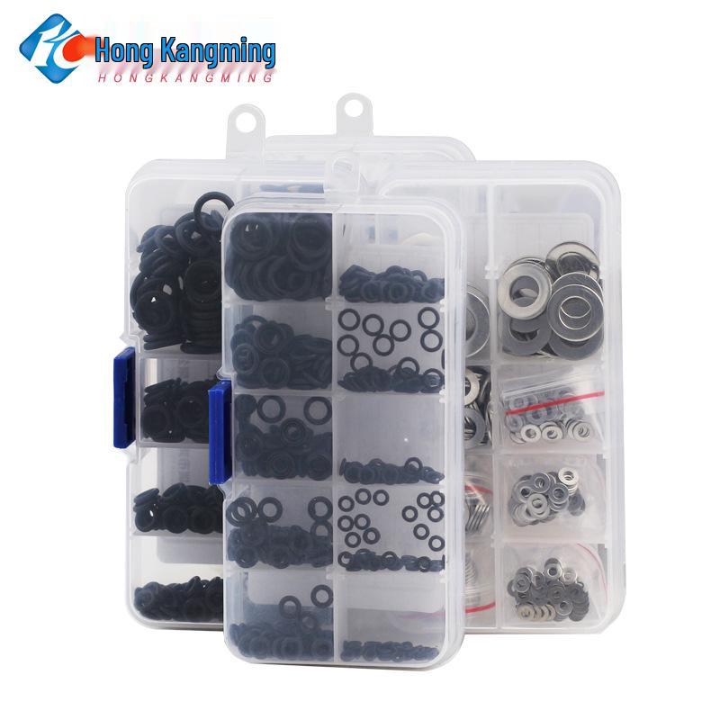 Rubber Anti-Vibration Seal & Enlarged Insulating Gasket Kit with Nylon O-ring and Stainless Steel Washers (M2/M3/M4)