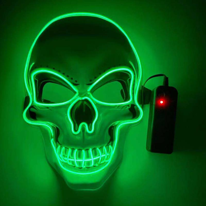 Halloween Mask Latex Mask Skull Mask Horror Decoration Full Head Skull Mask Helmet Movable Jaw Masque Gifts Party Costume Mask