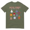 One Piece Anime Devil Fruit Varieties Illustration TShirt
