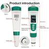 5 In 1 PH Meter Temperature TDS EC Salinity Meter Rechargeable Digital Water Quality Monitor Salt  Tester for Aquarium Pools