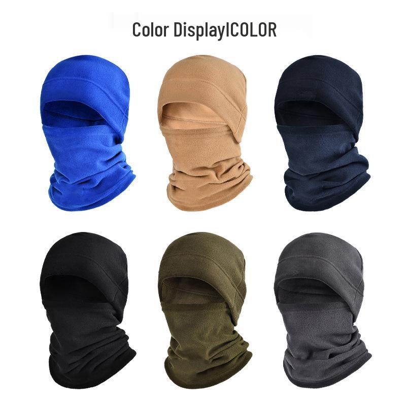 Autumn/Winter Warm Cycling Face Mask & Neck Gaiter: Windproof, Fleece, Multifunctional Headgear for Skiing & Outdoor Sports