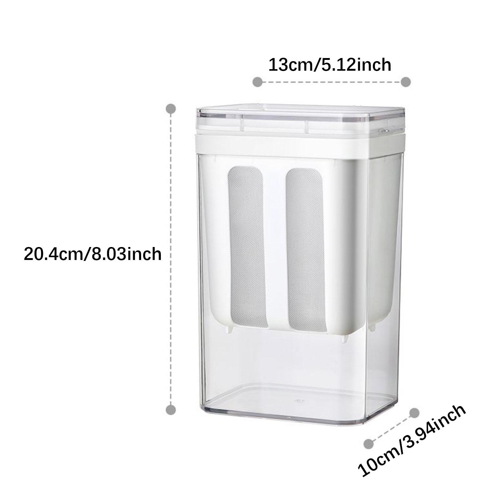 

1100ml Cheese Yogurt Strainer Maker Kitchen Gadget Washable Whey Separation Kitchen Tool for Soybean Milk Yogurt Homemade M чорний