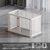 Transparent Acrylic Tall Pet Barrier for Indoor Use - Suitable for Dogs Like Teddy, Bichon, Corgi
