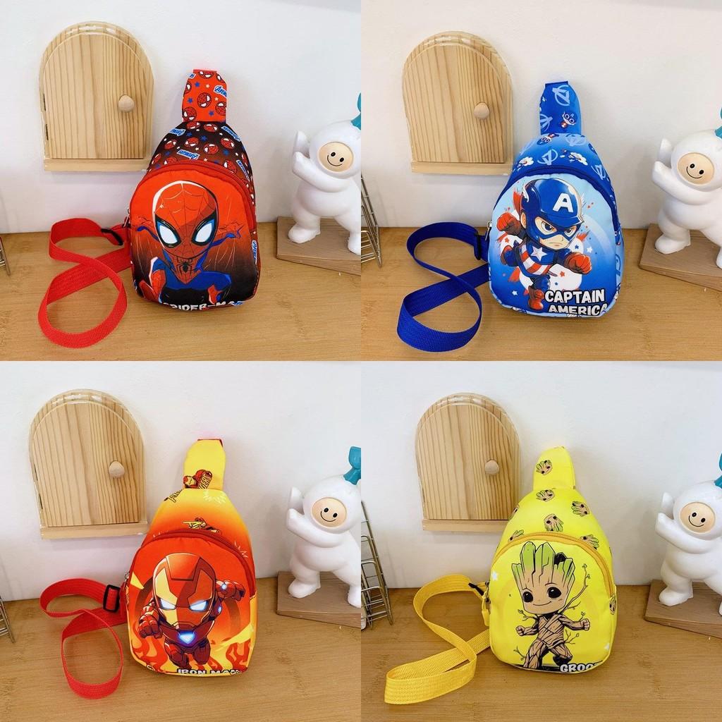 The Mini Avengers Chest Bag With For Kids Outdoor Casual Fashionable Lightweight