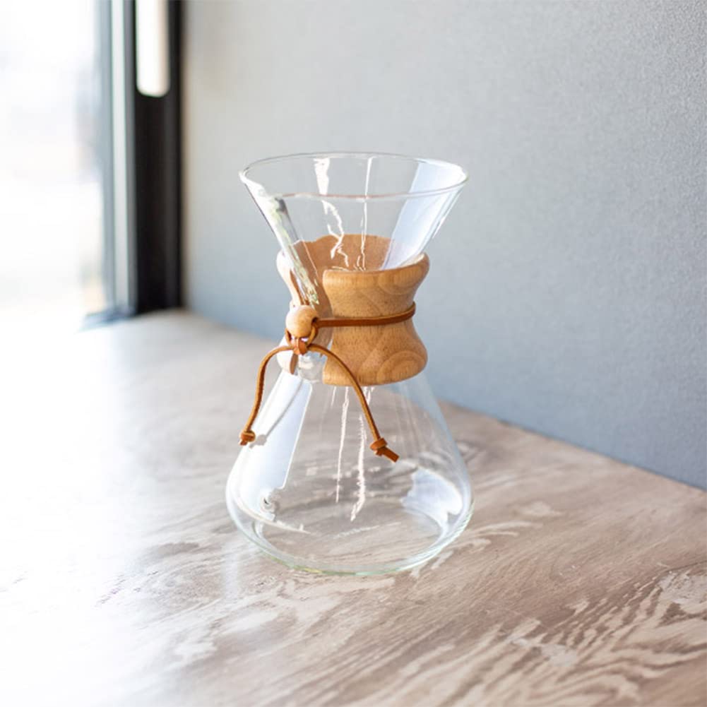 Chemex Machine-Made Coffee Maker, 10-Cup, Drip Style, CM-10A, Classic Series Coffee Makers [Parallel Import]