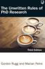 The The Unwritten Rules of PhD Research 3e Book