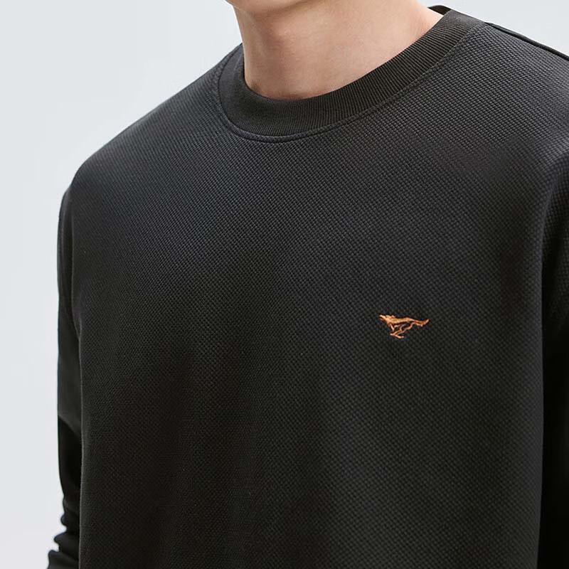 SEPTWOLVES Men's Round Neck Pullover Sweatshirt