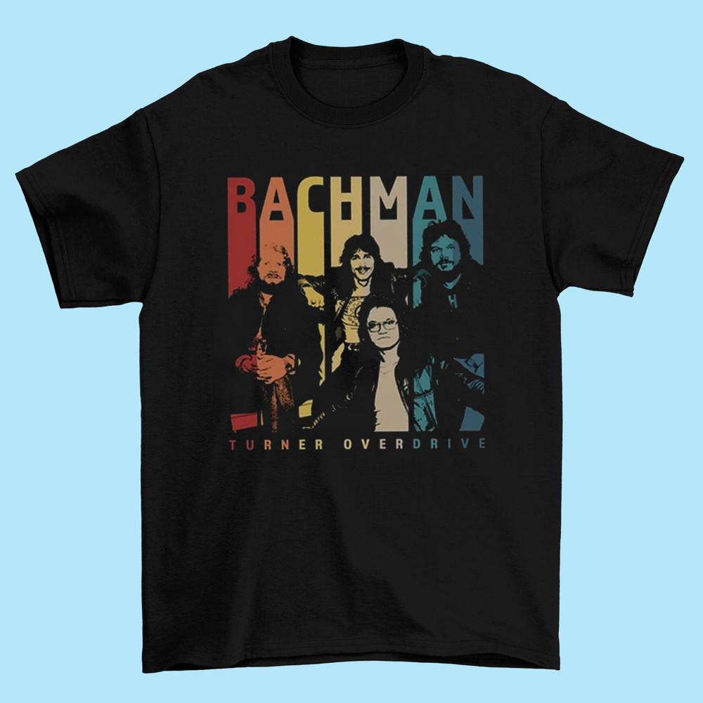Bachman–Turner Overdrive band  Black Cotton S-5XL Cotton CG1225 Unisex T-Shirt M