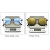 Anti Blue Light Blocking Square Frame 3 in 1 Magnetic set Myopic Polarized Myopia Sunglasses  Prescription Optical Glasses