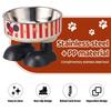 Elevated Bowl,Removable Raised Pet Feeder With Stand & Stainless Steel Bowl For And Small Dog
