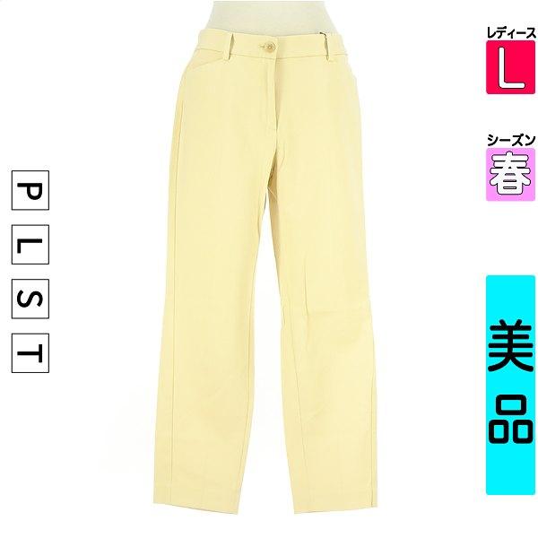 PLST Pants Women s Spring Yellow L Color Tapered Pants [Used] [Secondhand Clothes] [Sale]