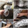 10Meters Fiberglass Aluminum Foil Tape HVAC Heat Resistant Tape Heat Shield Thermal Barrier Adhesive Backed Heat Reflective Tape
