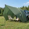 Rear Awnings Waterproof Olive Green 405 X 280 X 220 Cm