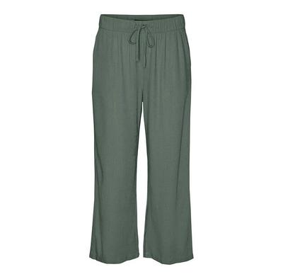Vero Moda Line Cropped Linen Mix Pants
