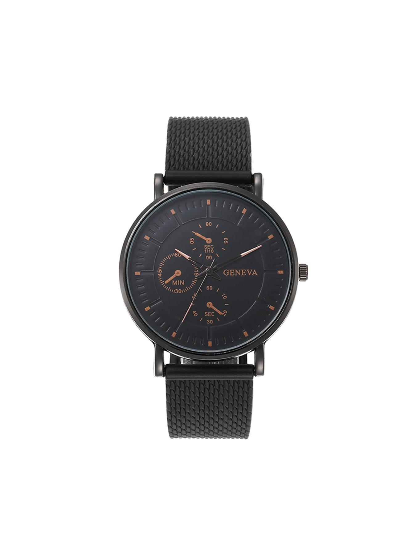 

Новый тренд модный темперамент высокое чувство круглая пластина заклепка шкала стальной ремешок мужские кварцевые часы студенческая вечеринка жёлтый