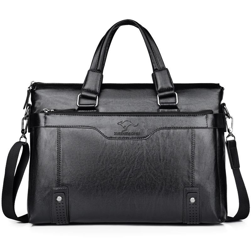 New File Bag Men's Handbag Official Shoulder Messenger Bag