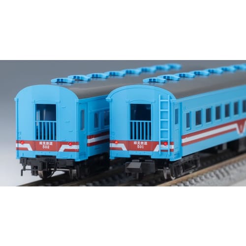 Tomytec TOMIX N Gauge Tarumi Railway Passenger Train (TDE10 3, Ohafu 500 Series, Tarumi Railway Color) Set 98585 Railway Model Diesel Locomotive