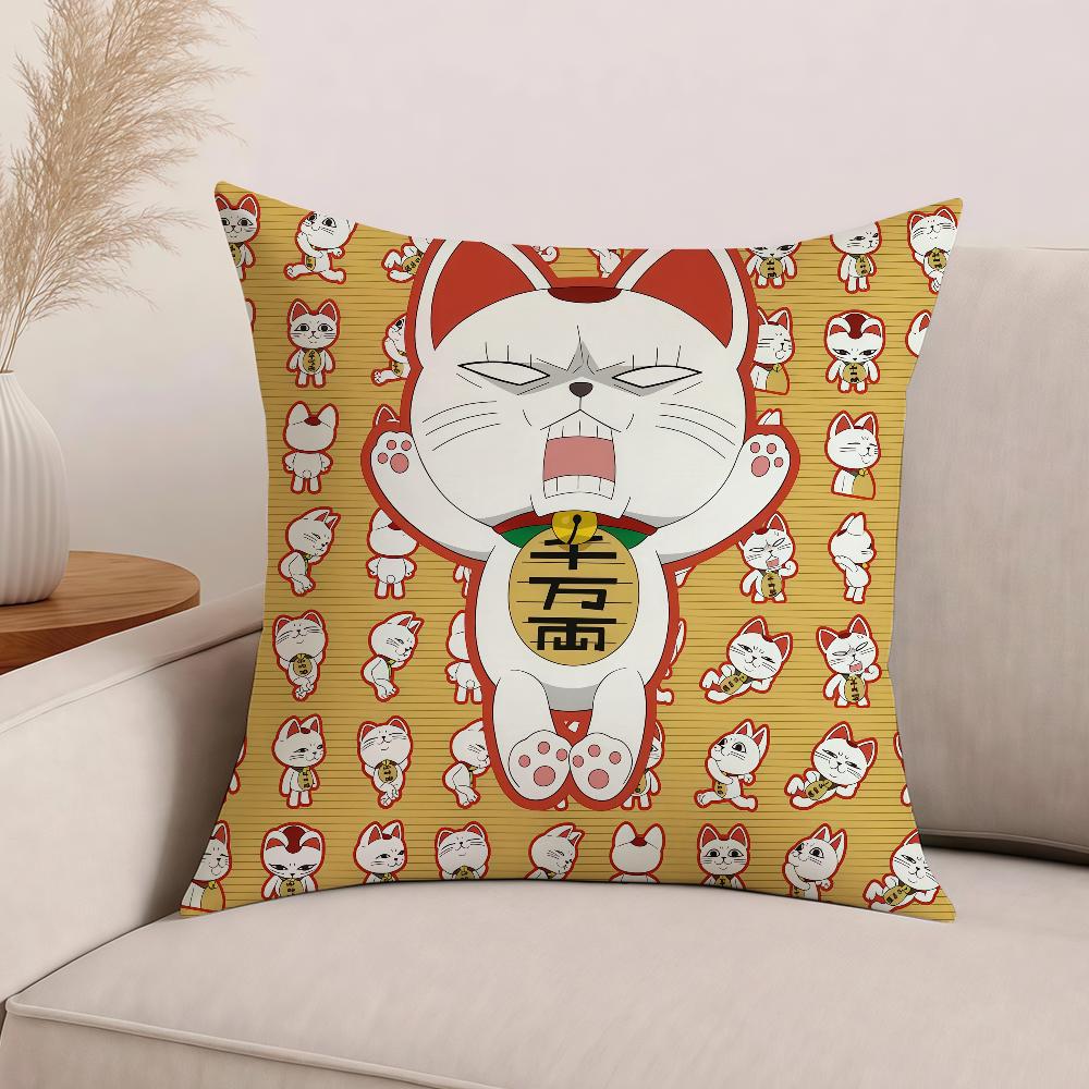 Anime D-DanD-dadan Turbo Granny Pillow Case Office Cushions Suitable For Sofa Car Bedroom Decorative Cushion Cover