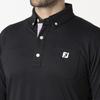 FootJoy Men's Black Long Sleeve Button-Down Shirt with Solid Pockets, Size XL (FJ-F24-S14, 32090-XL)