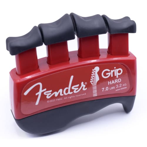 Fender Drip Hand and Finger Exerciser (Hard - 7 lbs / 3.2 kg) ? The best ergonomic finger strengthener to improve playing on all stringed instruments
