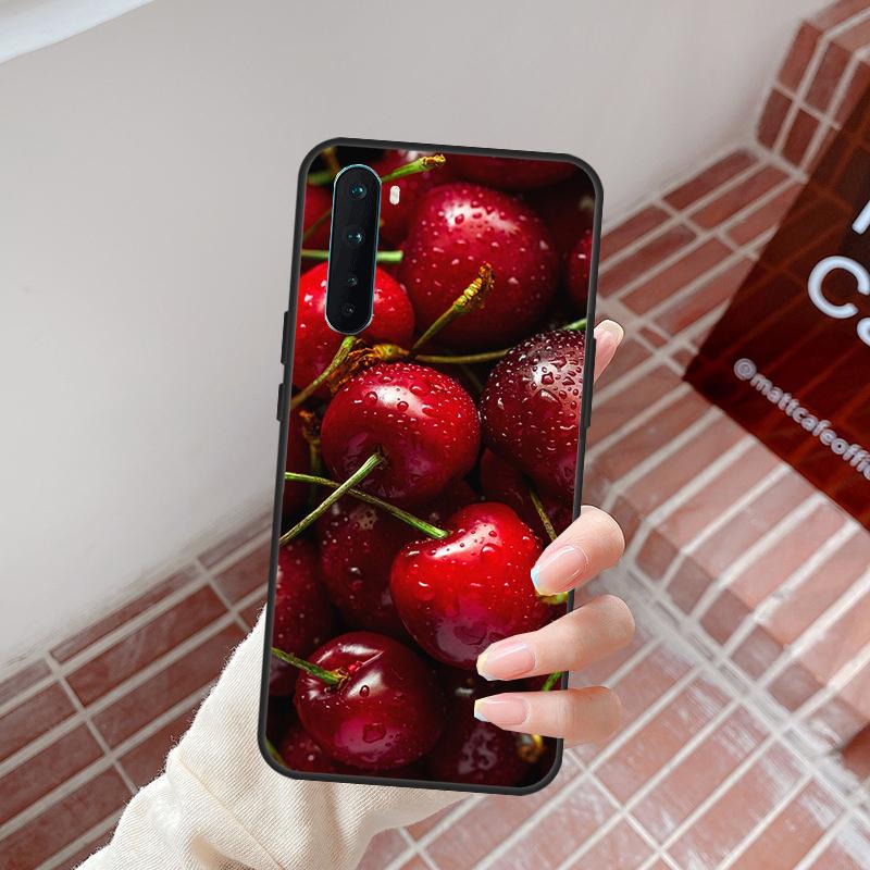 Rote Kirsche Sommerfrucht Hülle Für OnePlus 15 13 12 11 10T 13T 10R 12R 13R OnePlus Nord 5 CE 2 3 4 Lite N20 N30 Abdeckung