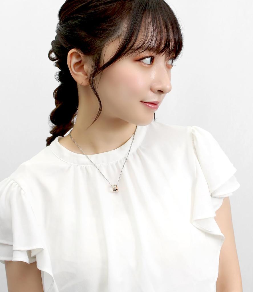 [Fe-fe] Fe-fe X Phiten Special Edition Phiten Ring, Diamond Pattern, Titanium, Pink, Women's, Sports Necklace, Health, Simple