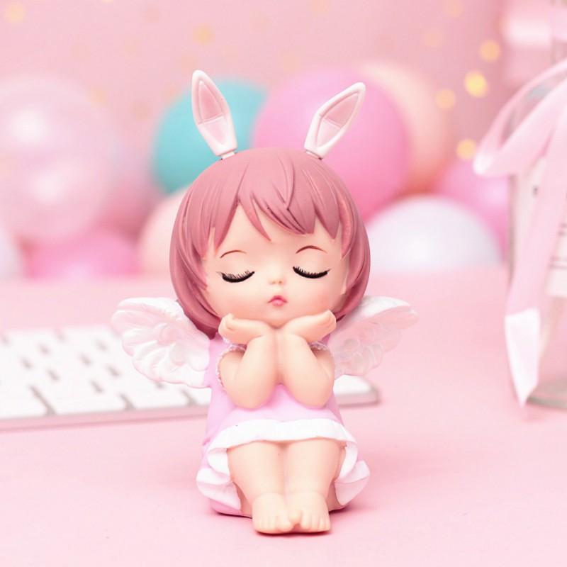 Cute Girl Little Princess Cake Topper Birthday Party Supplies Girl's Birthday Dessert Decoration for Children's Day Party