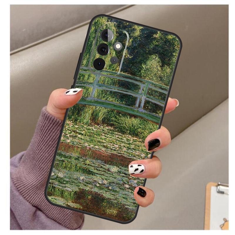 Claude Monet Hülle Für Samsung Galaxy A56 A16 A26 A36 A06 A52 A53 A33 A13 A34 A54 A14 A15 A35 A55 A22 A32