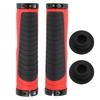 1 Pair Rubber+Plastic+Aluminum Alloy Bicycle Grips  for MTB ,BMX,Scooter,Mountain and Road Bikes