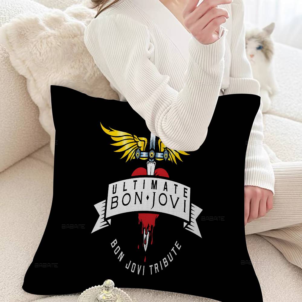 B-BonS J-Jovi Pillow Anime Pillow Sofa Bed Head Pillow Cover Cushion Cover 45x45 cm Fashion