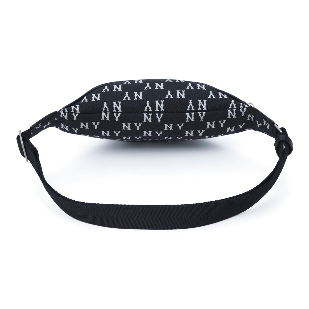 New MLB Polyester Combo Bag One Shoulder Crossbody Fanny Pack Zip Closure Bag Regular Unisex Black 3AHSM014N-50BKS