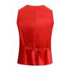 Men Vest Shiny Sequin Sleeveless Slim Fit Cardiagn Single-breasted V Neck Adjustable Back Buckle Stage Show Emcee Performance Men Waistcoat