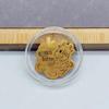 Gold Foil Treasure Chest Phone Sticker: Wealth & Prosperity New Year Gift