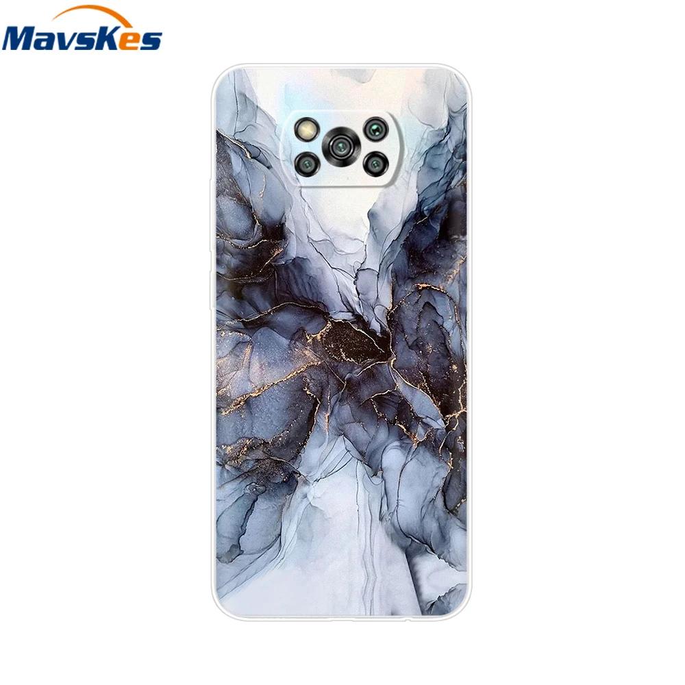 Flower Phone Case For Xiaom Poco X3 NFC Cute Heart Cartoon Funda For Poco X3 Pro Soft TPU Cover For Poco X3 NFC PocoX3 Pro Shell