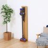 Fuji Boeki Cleaner Stand Vacuum Cleaner Storage Width 24cm Natural Wood Compatible with Dyson Series 99746