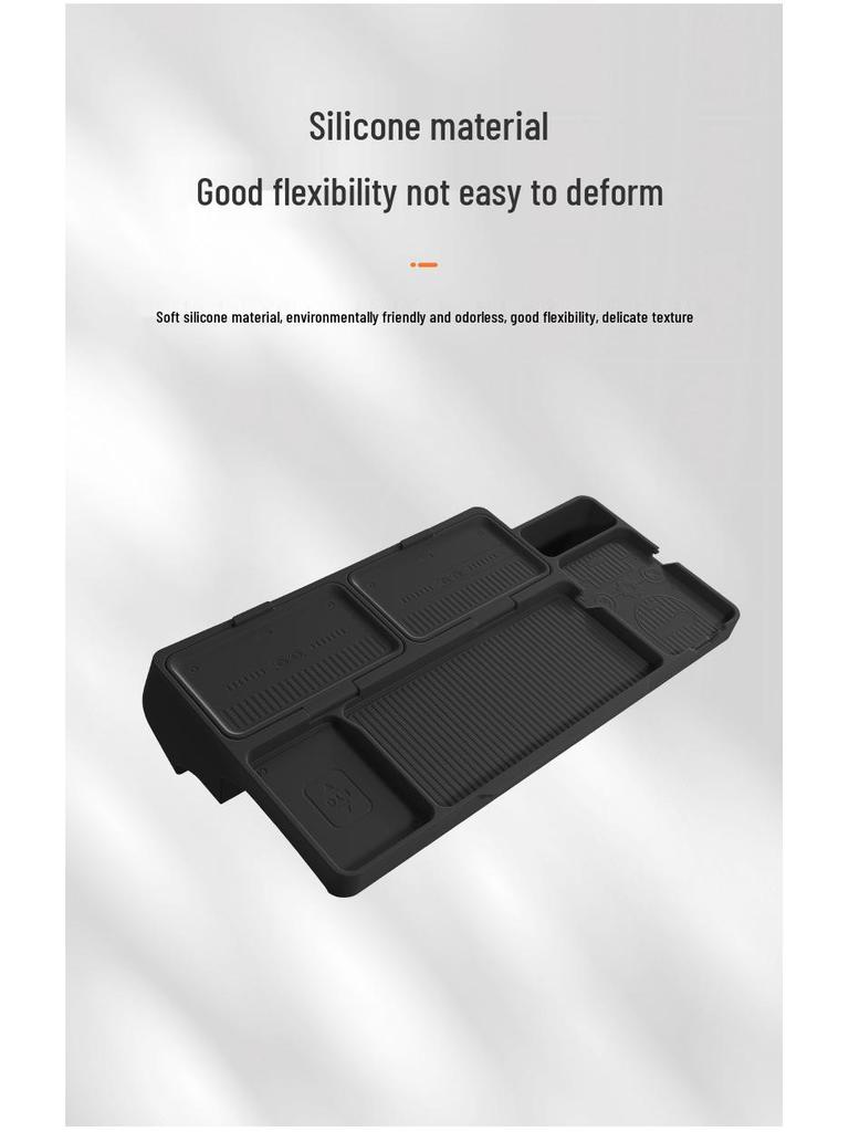 Tesla Model Y/3 Rear Storage Box & Organizer for Screen and Miscellaneous Items