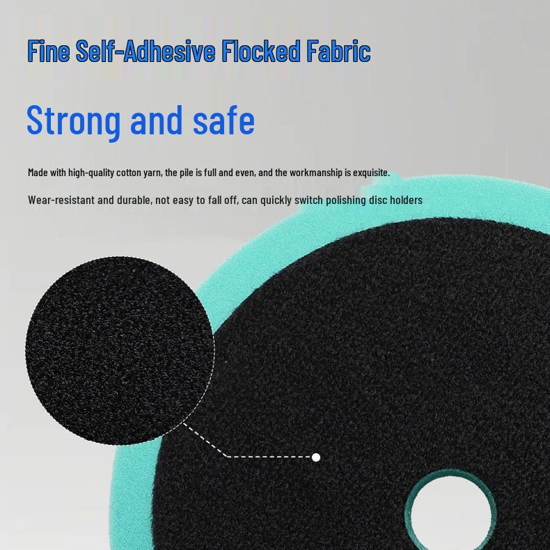 Menzerna Style Round Edge Car Detailing Polishing Sponge Pad