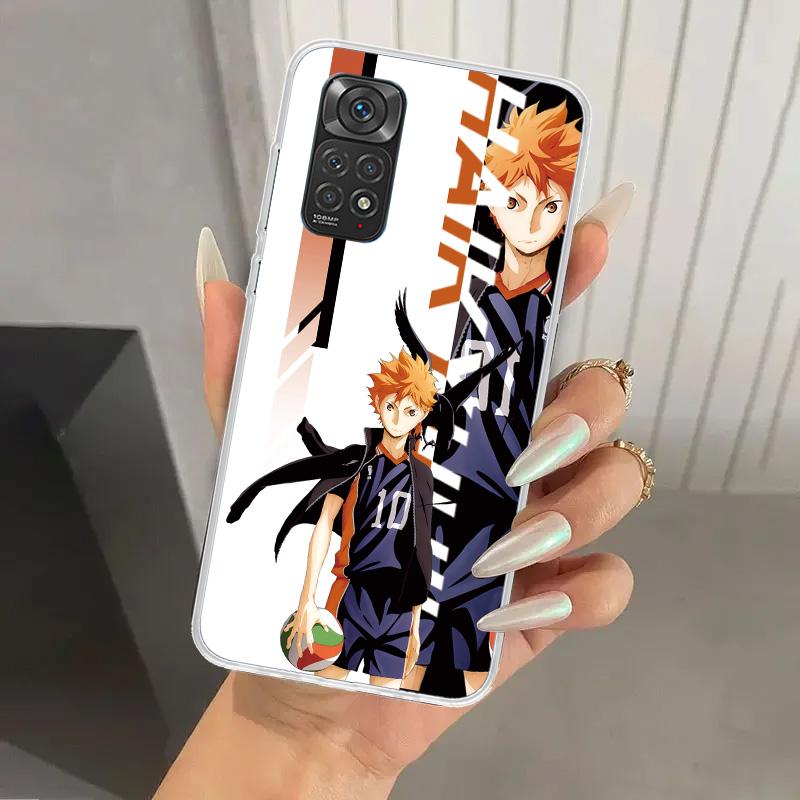 Anime Haikyuu Oya School Volleyball Phone Case for Xiaomi Redmi Note 15 14 14S 13 12S 12 Pro 11S 11 Plus 11T 11E 10S Soft Funda