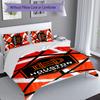 3pcs Football Club Logo Duvet Cover Set, Includes 1 Duvet Cover and 2 Pillowcases,Skin-Friendly&Comfortable Fabric,Suitable Bedding Sets