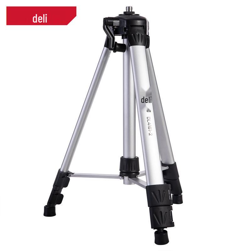 Deli Tools DL4161-2 Spirit Level Bracket Tripod Lifting Support Rod