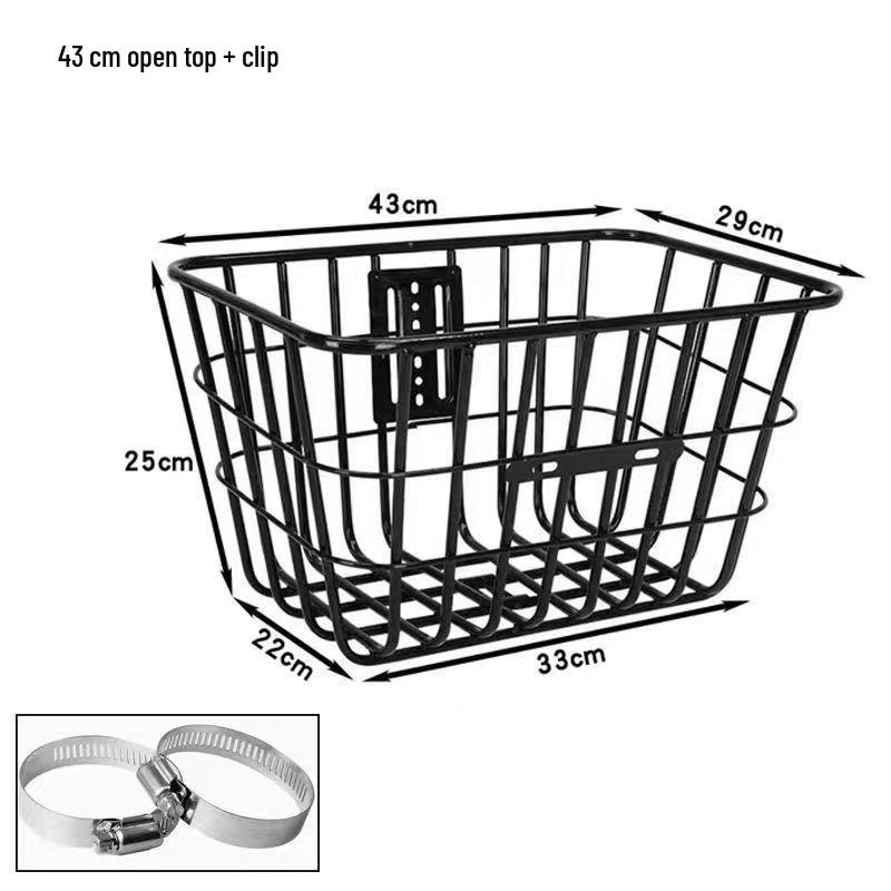 Waterproof Electric Vehicle Rear Basket with Lid for Scooter/Bike