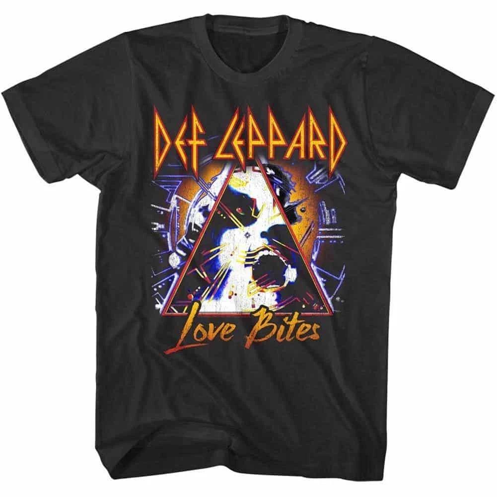 Def Leppard Love Bites Cover Men s T Shirt XL