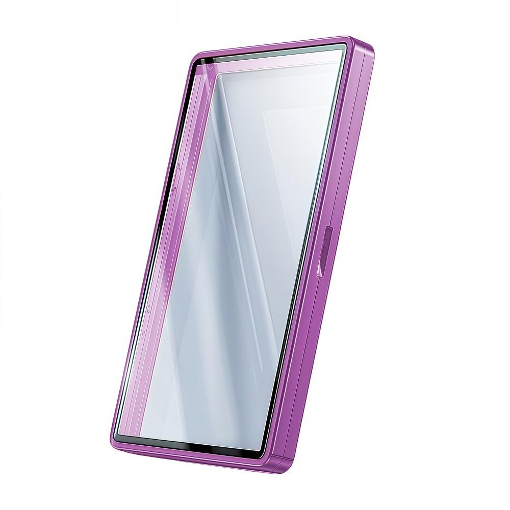 UV-Resistant Metal Slab Case High Alumina Glass Magnetic 35PT Trading Card Box Durable Card Protective Case For , BGS, CGC