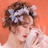 Photography Decoration Crystal Korean Headdress Dragonfly Headband Transparent Women Hair Hoop