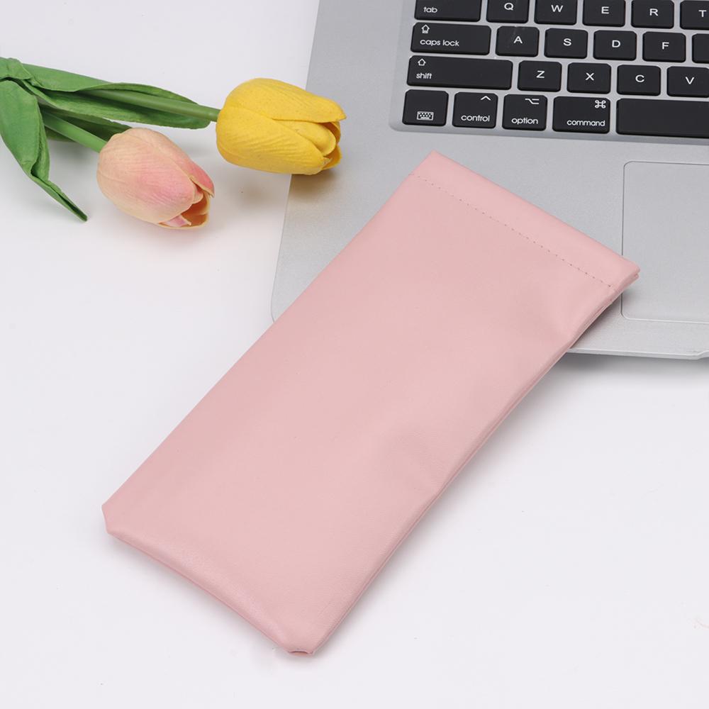 Soft Leather Eyewear Storage Bags PU Waterproof Bag Case Gifts Sun Glasses Pouch