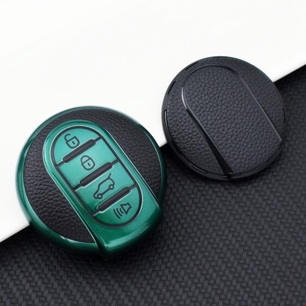 

Для BMW Mini Cooper Countryman Clubman F54 F55 F56 F60 TPU чехол для автомобильного ключа чехол-книжка держатель для дистанционного ключа защитная оболочка зелёный