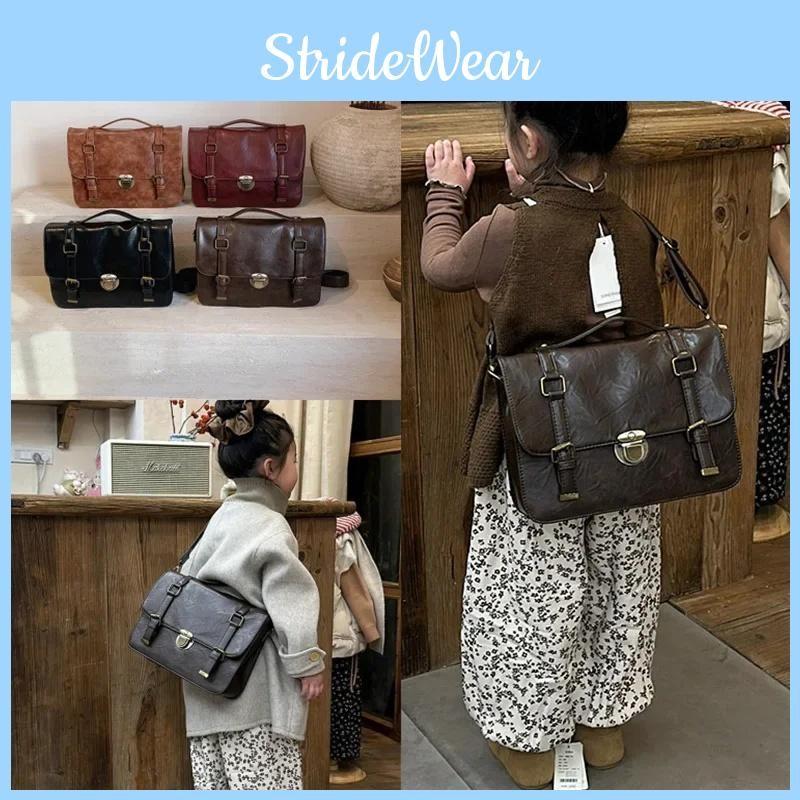 School Retro Bag Fashionable Commuting Trend Bag For Kids School And Use Daily