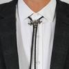 Bolo Tie for Men Teens Cowboy Western Cowgirl Alloy Sweater Shirt Decors Necktie