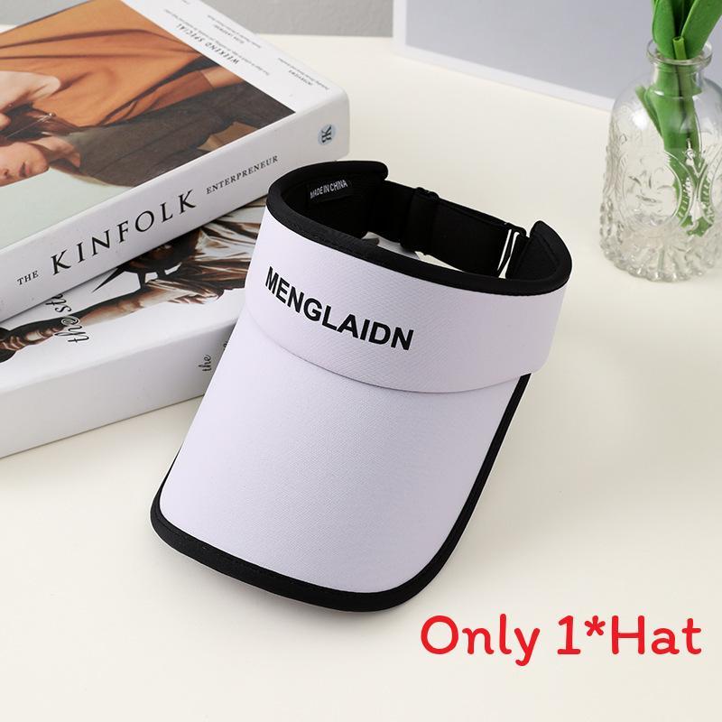 Summer Ice Silk Sun Hat With Adjustable Brim For Outdoor Running And Sun Protection